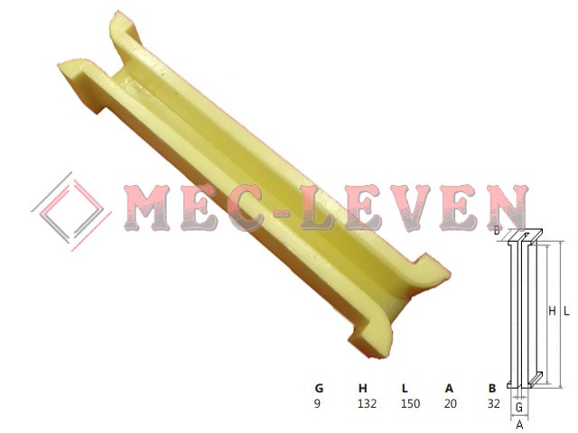 ROZADERA TIPO CENIA 9MM C/ALETAS