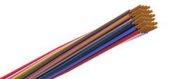 [TRENZ24] CABLE TRENZADO COLORES 24 X 0.75MM (METRO)